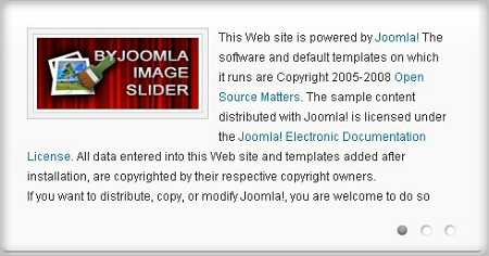 Joomla content slider - byjoomla